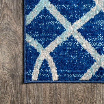 Asilah Ogee Fretwork Area Rug